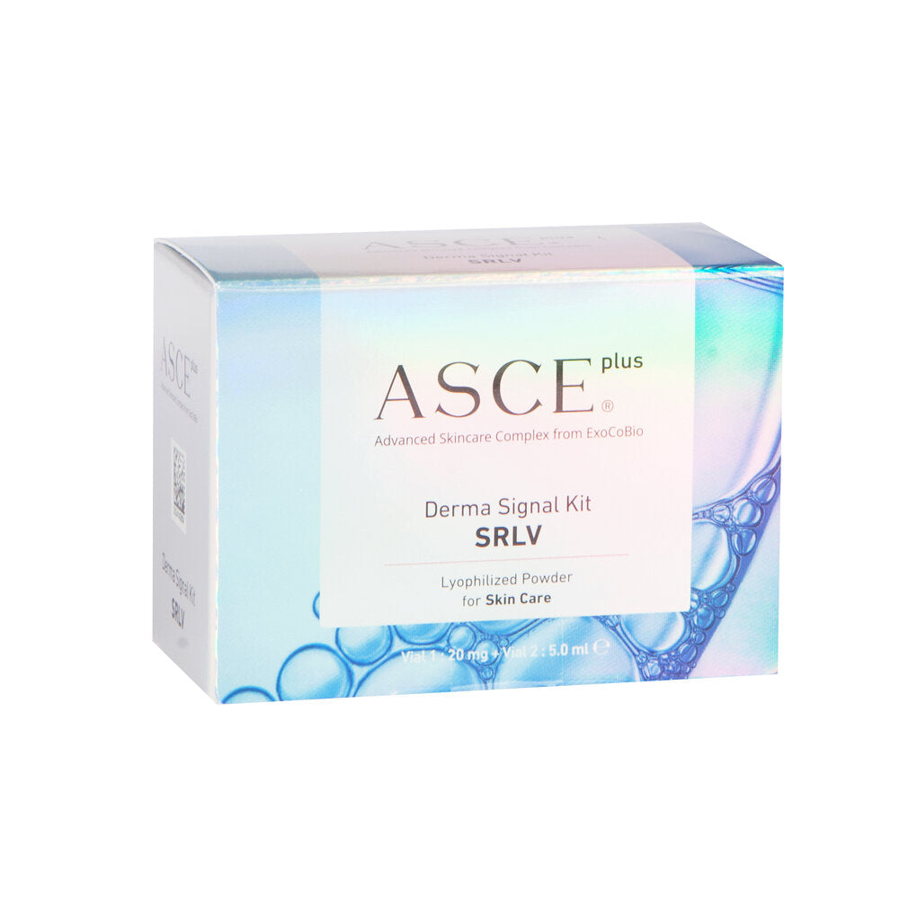 ASCE Plus Derma Signal Kit SRLV-S 韓國版Lyophilized EXOSOME for Skin Rejuvenation外泌體20mg+5ml /Box - 5SKINLAB
