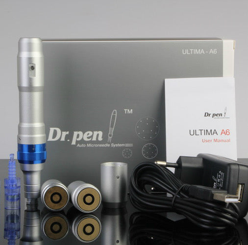 Dr. Pen Ultima A6 微針 Derma Pen 電動無線專業護膚套件,附 10 個針頭MTS - Beauty’s 5skin