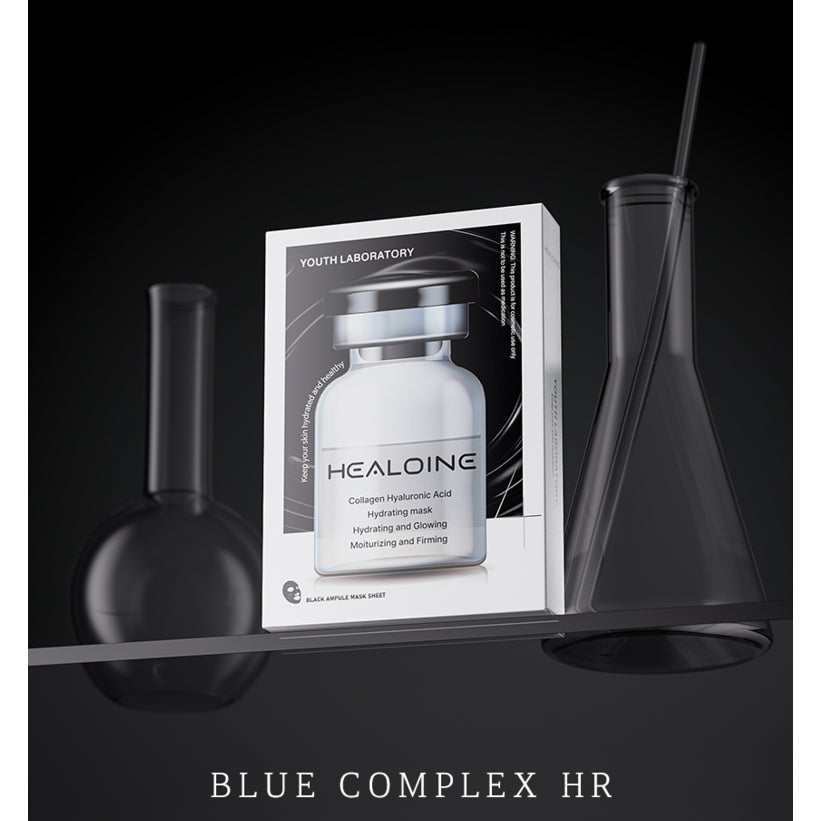HEALOINE Collagen Hyaluronic Acid Hydrating Glowing Mask 黑色膠原蛋白玻尿酸保濕面膜 - 5SKINLAB