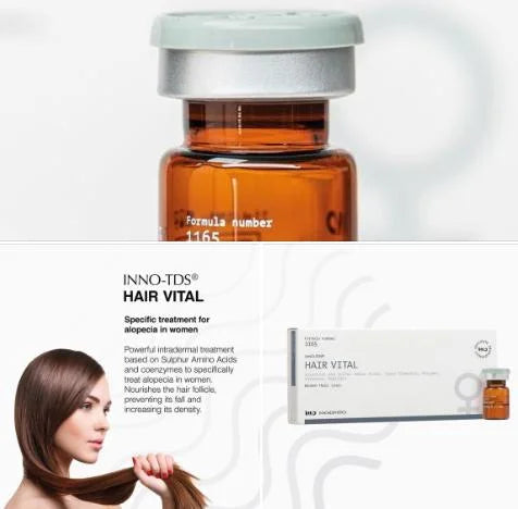 skinlabhk.myshopify.com INNOAESTHETICS INNO-TDS HAIR VITAL 1165 (4 X 2.5ML) 生髮防脫髮水光精華液 Inno Innoaesthetics