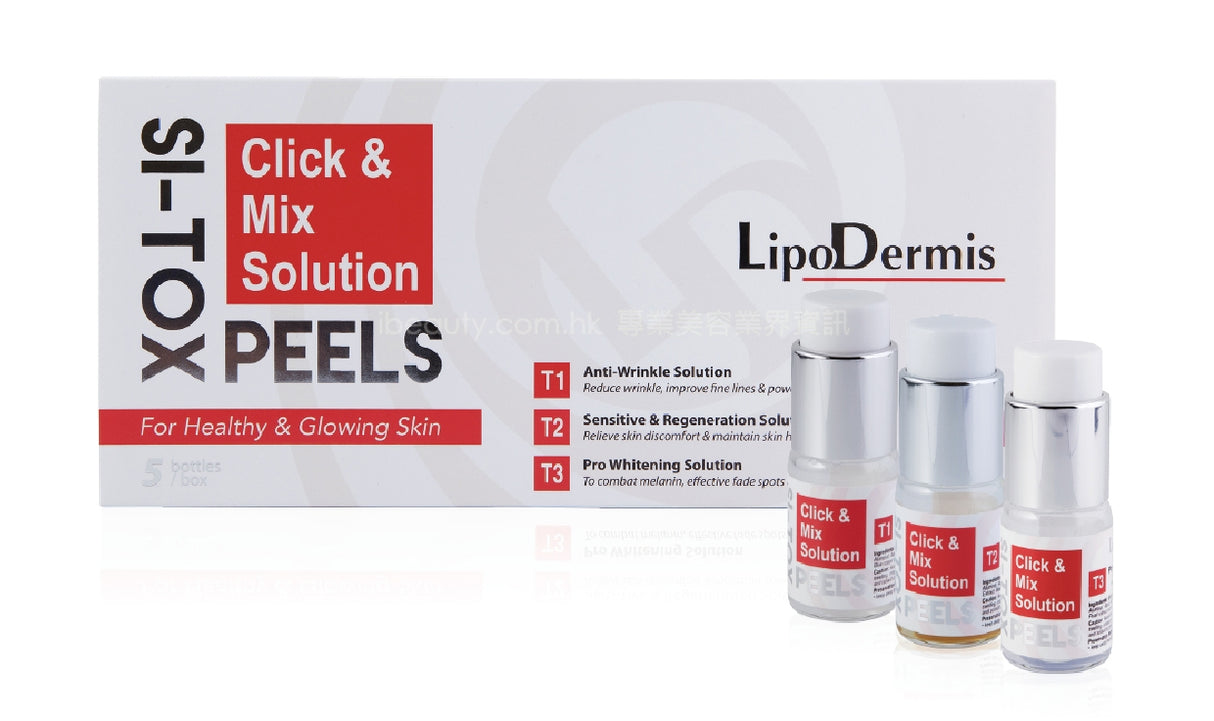 Lipo dermis矽針 Lipodermis - Click & Mix 升級版海藻矽針5支1/box - Beauty’s 5skin