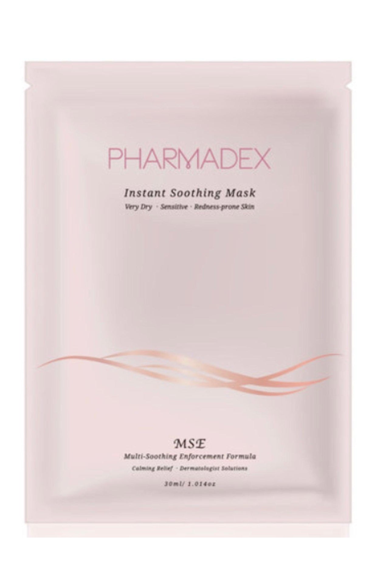 PHARMADEX MSE Instant Soothing Mask降紅修復補水面膜 - Beauty’s 5skin