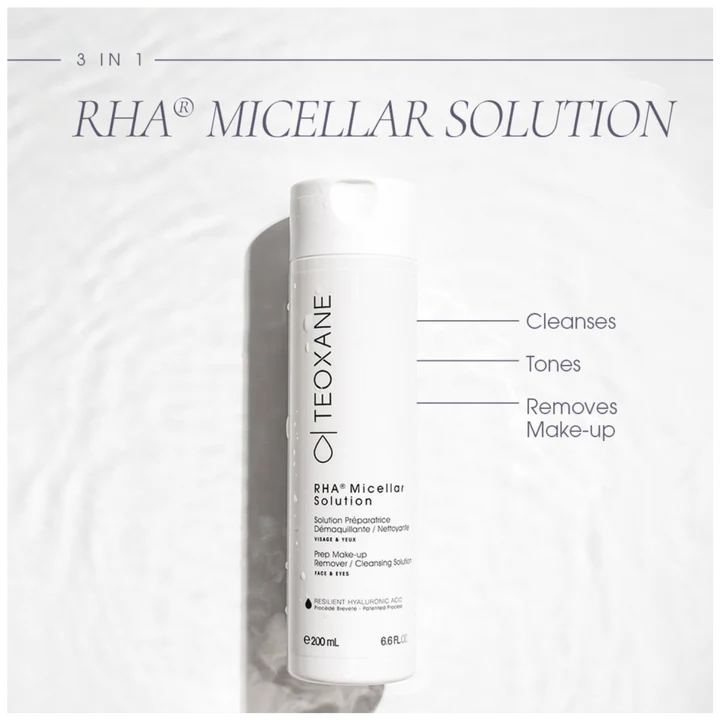 Teoxane RHA Micellar Solution 200ml 三合一皮膚潔淨水 - 5SKINLAB