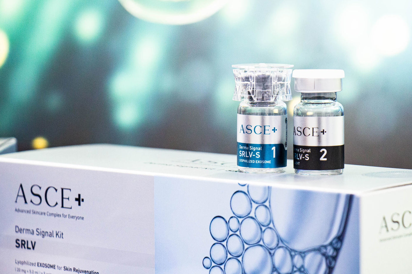 skinlabhk.myshopify.com ASCE+Derma Signal Kit SRLV-S 韓國版Lyophilized EXOSOME for Skin Rejuvenation外泌體 ASCE+