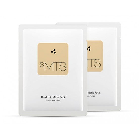 SMTS Dual HA: Mask Pack Plus 嬰兒針雙效加強保濕面膜(一盒五片) - Beauty’s 5skin
