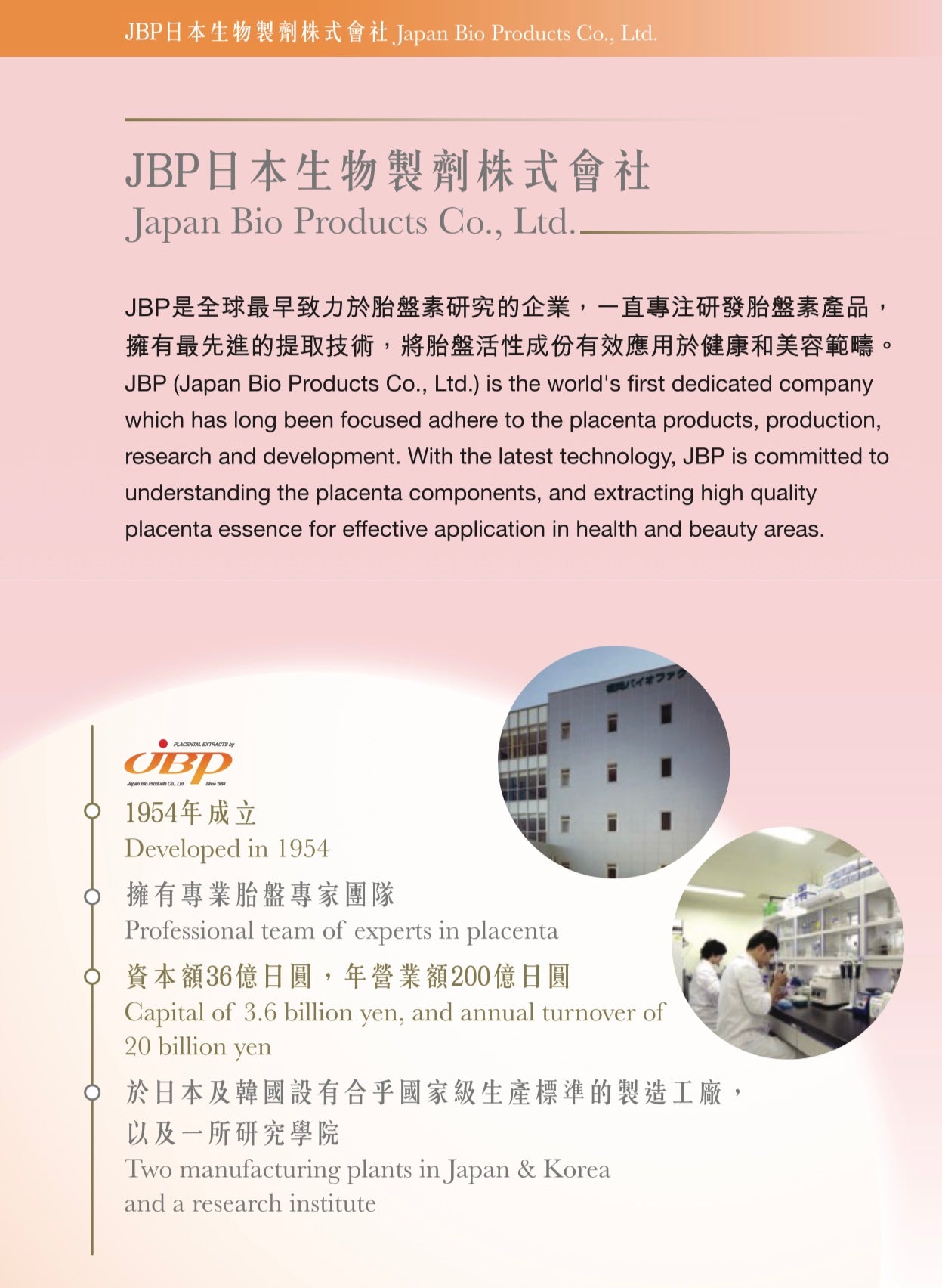 JBP日本生物製劑株式會社