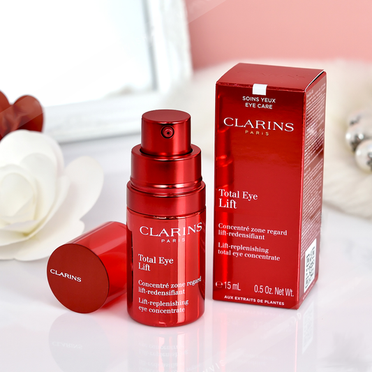 CLARINS 嬌韻詩 提拉撫紋全效眼霜 15ml Clarins Total Eye Lift Lift-Replenishing Total Eye Concentrate - 5SKINLAB