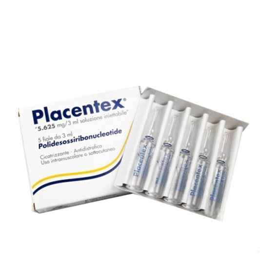 Placentex 意大利三文魚水光針精華PDRN 5.625mg 最高濃度 3mlx5支盒