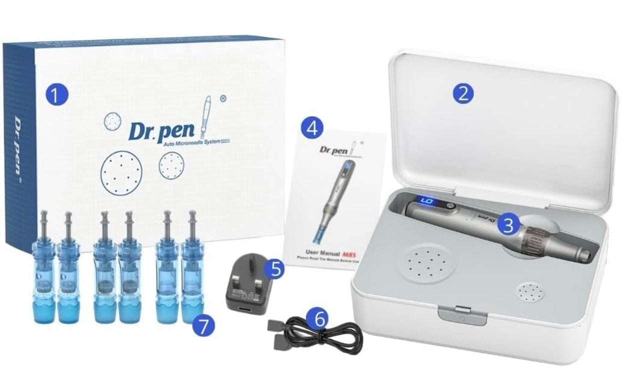 Dr Pen Ultima M8S 電動微針MTS Authentic Multi-Function Wireless Derma Beauty Pen - Trusty Skin Care