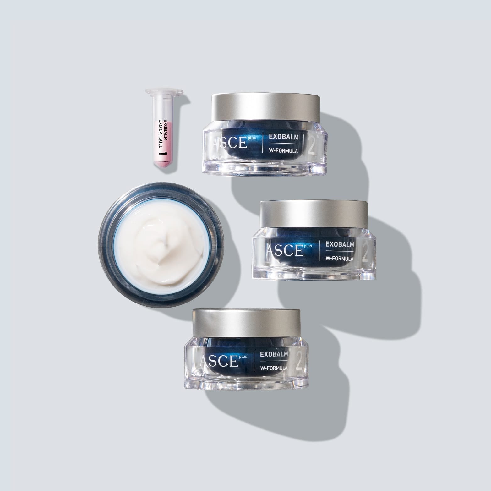 フェイスクリーム ASCE+ EXOBALM W-FORMULA 20ml Crème ASCE+ ExoBalm | Soin Avancé pour la Peau