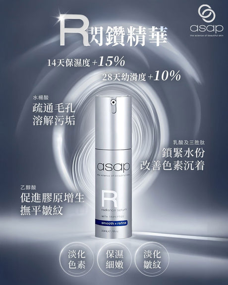 Asap R Radiance Serum 30ml 亮肌精華 - 5SKINLAB