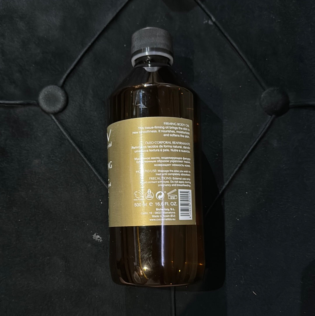 skinlabhk.myshopify.com CV cosmetica vital FIRMING BODY OIL 500 ml. Aceite corporal reafirmante, creado a partir de aceites esenciales CV