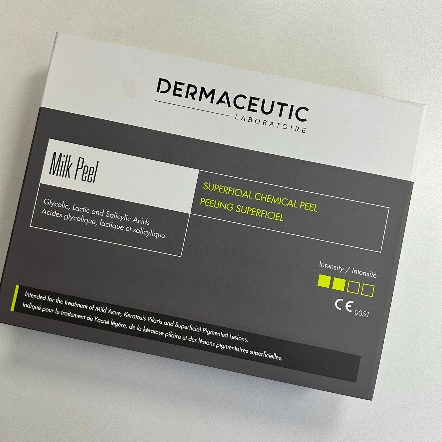 DERMACEUTIC Milk Peel｜奶滑果酸煥膚三酸淺層煥膚提亮控油淡痘收毛孔