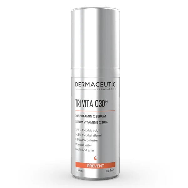skinlabhk.myshopify.com DERMACEUTIC TRI VITA C30 C30三重超級維C精華 | TRI VITA 30% VITAMIN C SERUM 30ML DERMACEUTIC