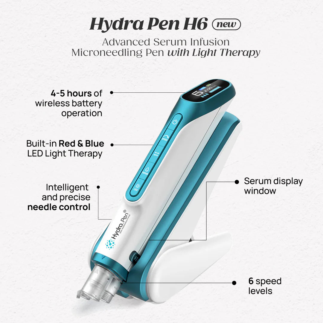 Dr Pen Hydra pen H6 Advanced Serum Infusion Professional MTS電動微針 - 5SKINLAB