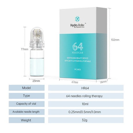 Hydra Roller 64 Serum Applicator for Smoother Skin - 5SKINLAB