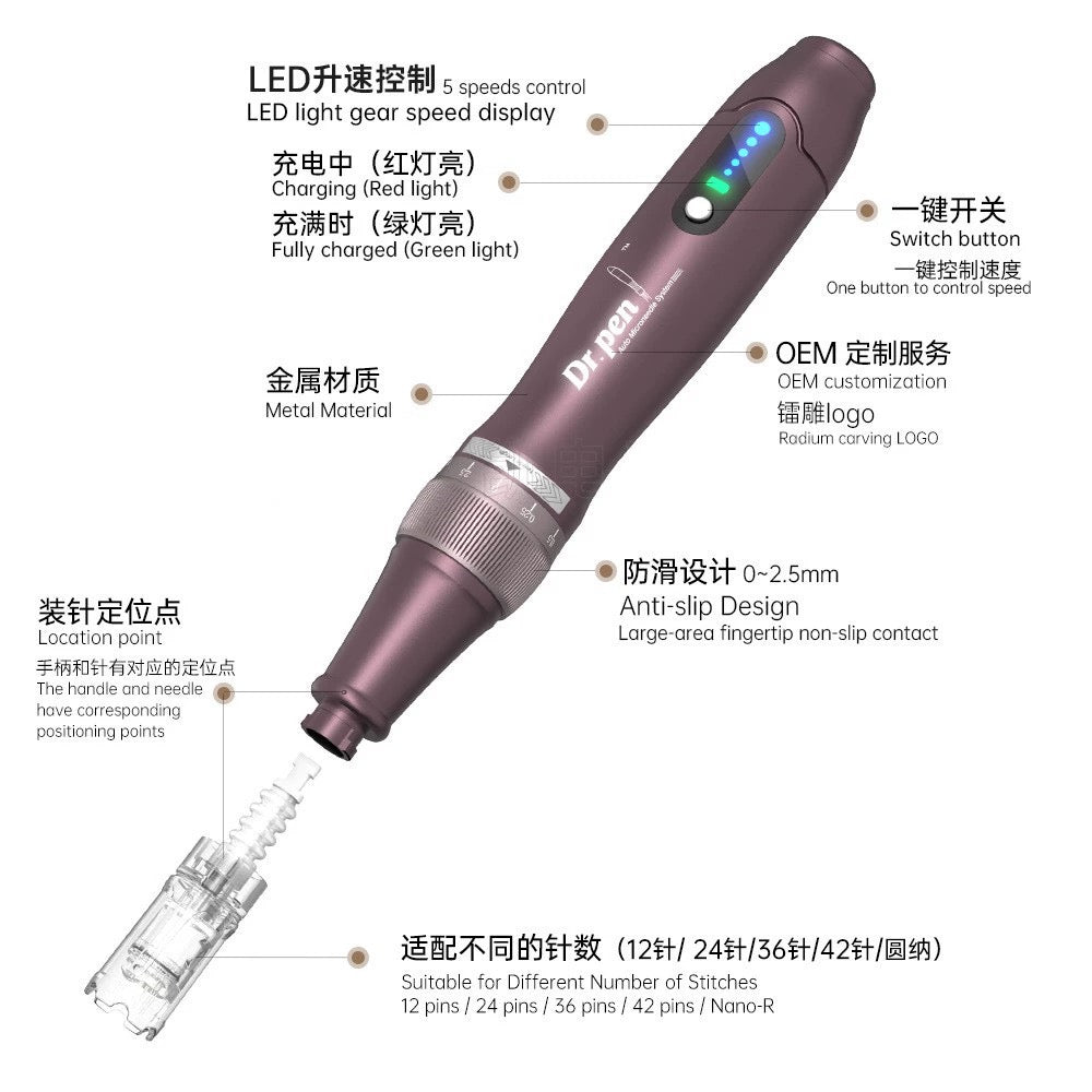 Dr Pen A10 Ultima Pro Microneedling Pen MTS 微針 - 5SKINLAB