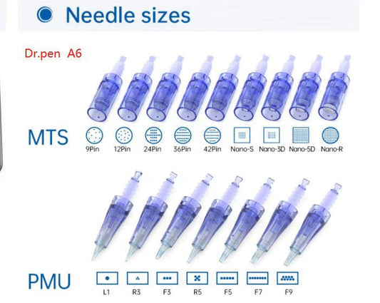 MTS ULTIMA Por A6 Dr pen pin needle MTS PMU A6電動微針頭 紋眉針頭 needle原裝正貨 獨立包裝針頭