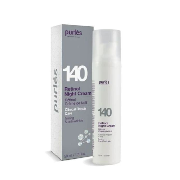 Purlés 140 Retinol 0.5% Night Cream 維A醇抗皺晚間修復霜50ml