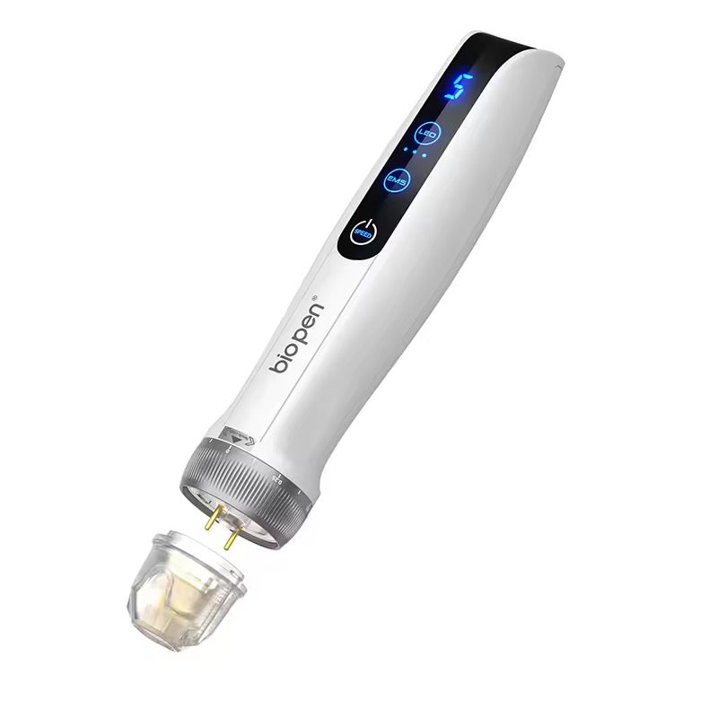 Bio pen Q2 Auto MTS Electroporation Microneedling EMS LED Triple effects Rejuvenate the skin