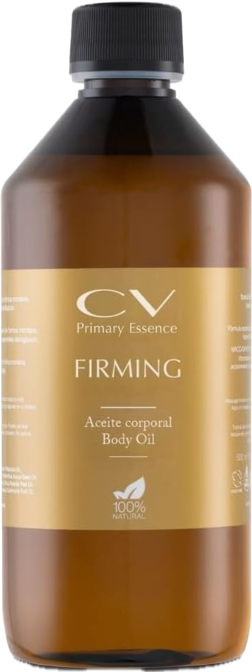CV cosmetica vital FIRMING BODY OIL 500 ml. Aceite corporal reafirmante, creado a partir de aceites esenciales
