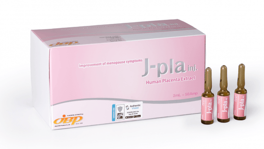 日本萊乃康JBP LAENNEC J-Pla頂級貴婦人胎素Jpla 2ml X 50支 粉盒-JBP錦碧萊胎盤+TS幹細胞