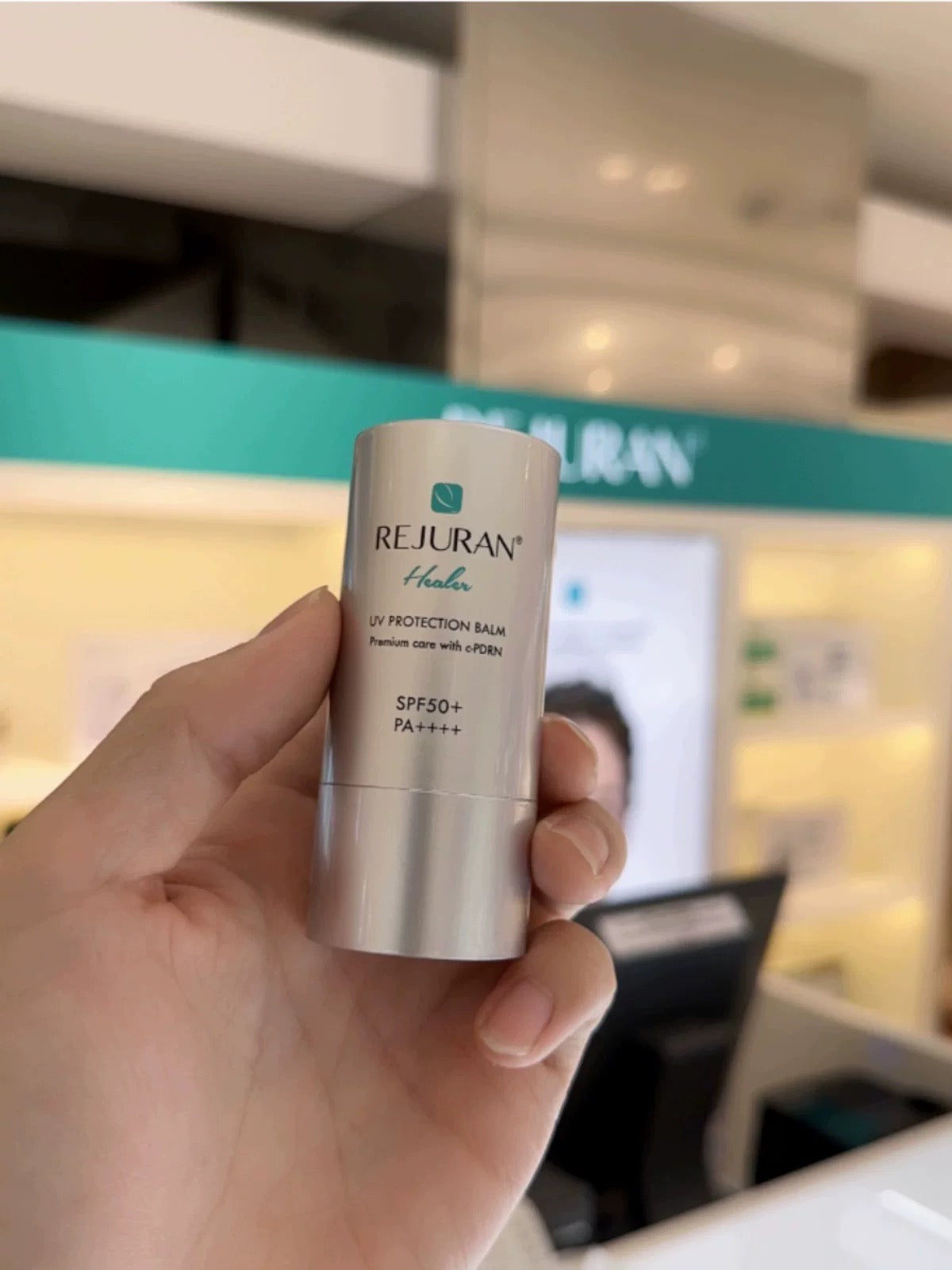 韓國REJURAN UV PROTECTION BALM Premium care with cPDRN SPF50+ PA++++ 清爽養膚防曬霜棒19g