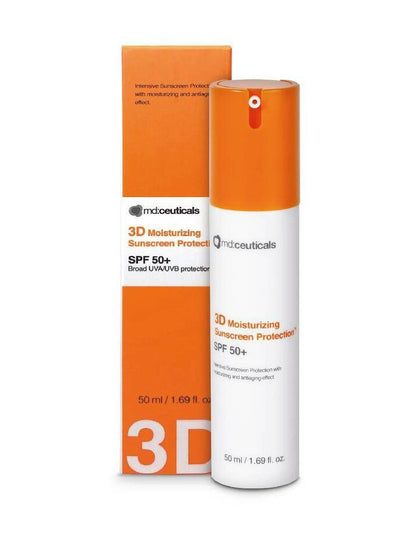 md:ceuticals 3D Moisturizing Sunscreen Protection SPF50+ 全物理抗氧防曬霜50ml - 5SKINLAB