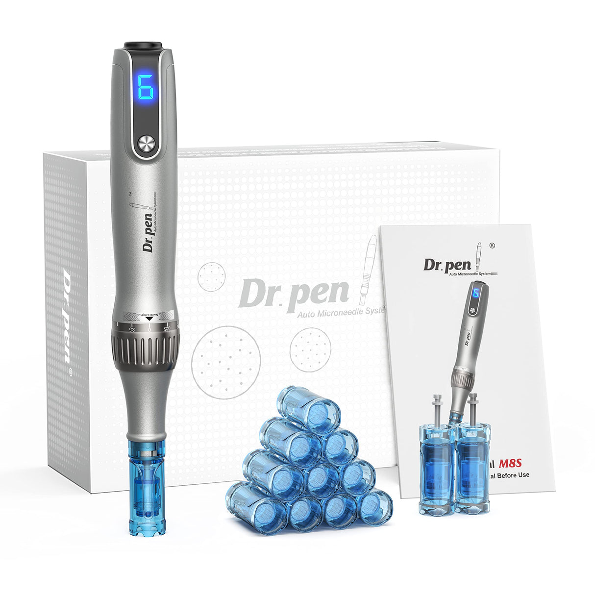 DR Pen M8S 升級版無線電動微針MTS Wireless Dermapen Electric Stamp Design - 5SKINLAB