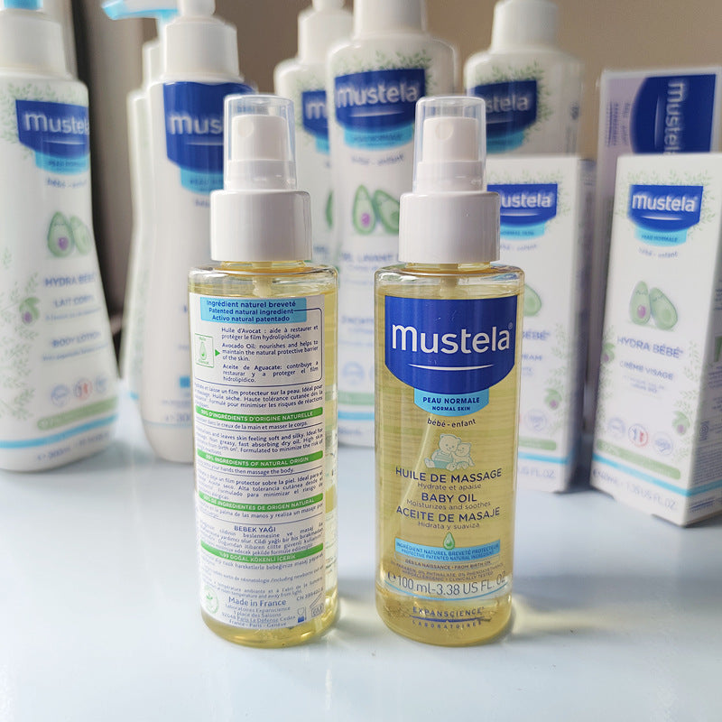 Mustela HUILE
DE MASSAGE妙思樂撫觸油潤膚油 100ml - 5SKINLAB