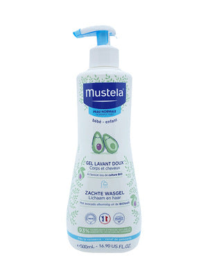 Mustela GEL LAVANT DOUX ZACHTE WASGEL
Lichaam en haar洗髮沐浴二合一500ml - 5SKINLAB