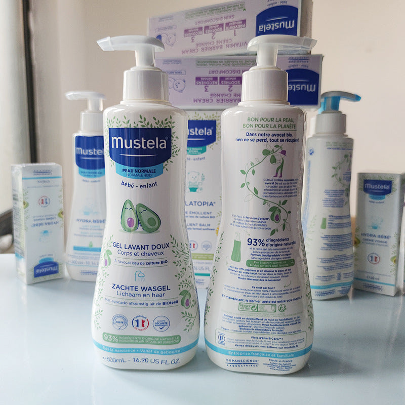 Mustela GEL LAVANT DOUX ZACHTE WASGEL
Lichaam en haar洗髮沐浴二合一500ml - 5SKINLAB