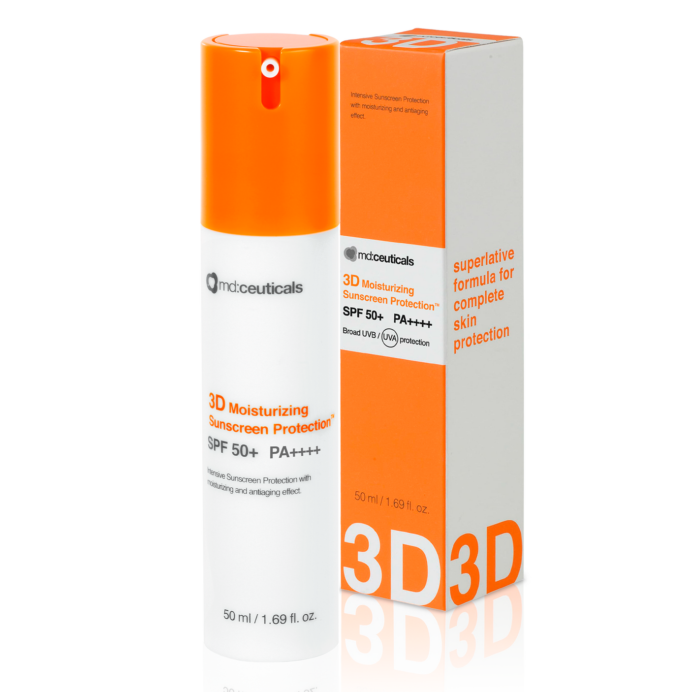md:ceuticals 3D Moisturizing Sunscreen Protection SPF50+ 全物理抗氧防曬霜