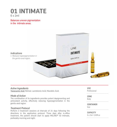 skinlabhk.myshopify.com INNOAESTHETICS INNO MeLine®01  Intimate  6Amp*2ml 私密酸 Inno Innoaesthetics