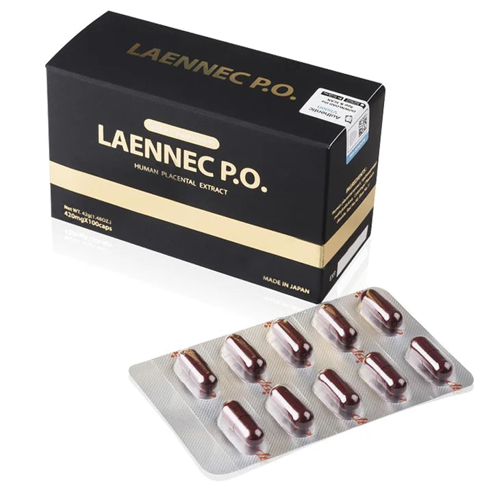 skinlabhk.myshopify.com 日本萊乃康JBP LAENNEC P.O: Human 黑盒膠囊 100粒/盒 JBP LAENNEC
