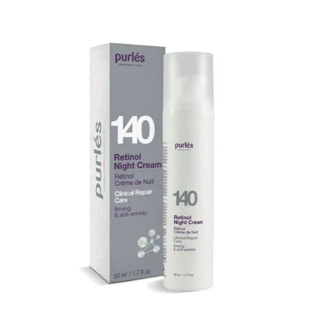 Purlés 140 Retinol 0.5% Night Cream 維A醇抗皺晚間修復霜50ml - 5SKINLAB