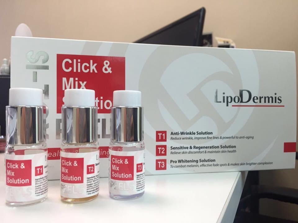 Lipo dermis矽針 Lipodermis - Click & Mix 升級版海藻矽針5支1/box - Beauty’s 5skin 