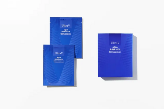 Ultra V Aqua Shine Mask 水光面膜 (10片/盒) AQUA SHINE MASK - Beauty’s 5skin 