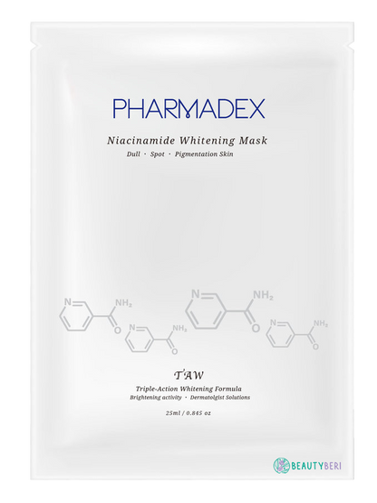 Pharmadex Niacinamide Whitening Mask退黑神奇面膜 - Beauty’s 5skin 