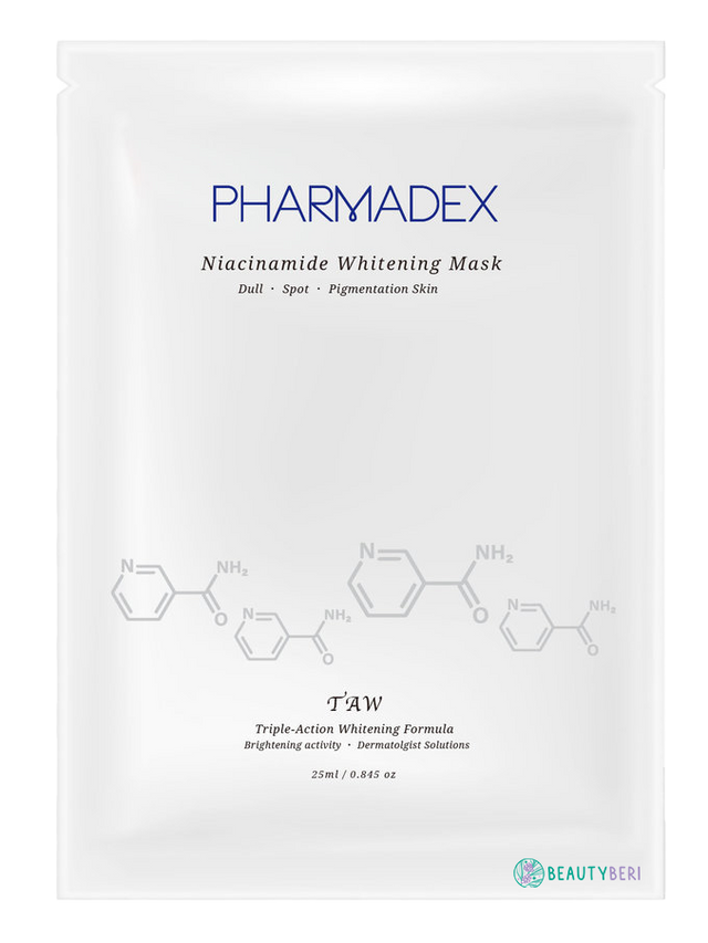 Pharmadex Niacinamide Whitening Mask退黑神奇面膜 - Beauty’s 5skin 