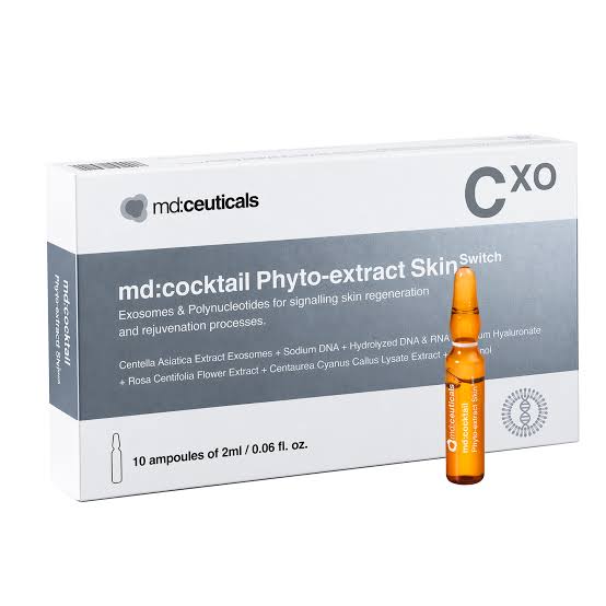md:cocktail Phyto-extract SkinSwitch｜植物外泌體 + 多核苷酸 安瓶精華 激活再生 緊致 保濕 提亮