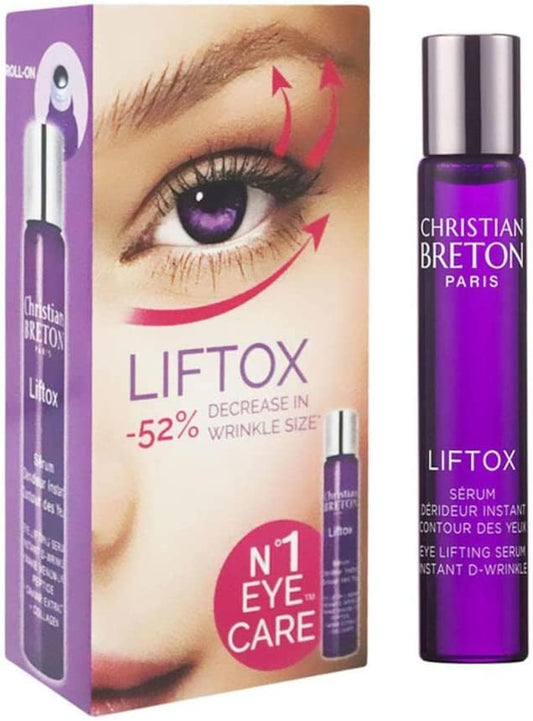 Christian BRETON Liftox Instant D-Wrinkle Eye Lifting Serum 類蛇毒眼部滾珠精華 10 ml - Beauty’s 5skin 