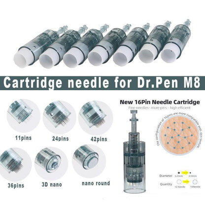 DR Pen M8電動微針MTS無線小黑筆納米微晶美容儀導入儀飛梭筆正品防偽 - Beauty’s 5skin 